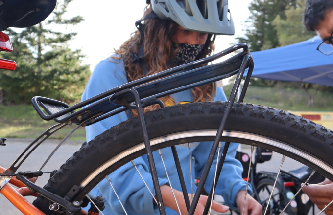 Learn the basics of bike safety and preparing your bike and gear.